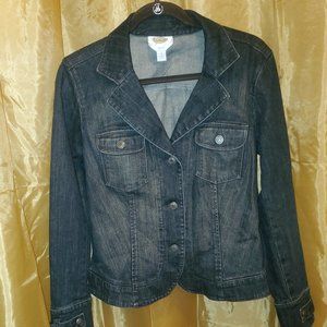 Women's Sz 12 TALBOTS Denim Jacket